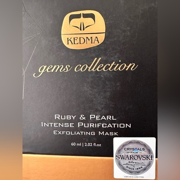 KEDMA Swarovski Crystals Egg Ruby & Pearl Intense Purification- Exfoliating Mask - Picture 7 of 10
